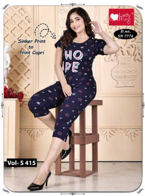 Sinker r/n print to print capry set SN 7774 (Vol - S 415) - Image 4