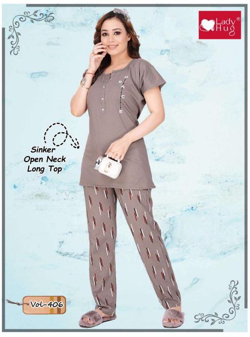 Sinker long top mix-match set SN 7776 (Vol - 406)