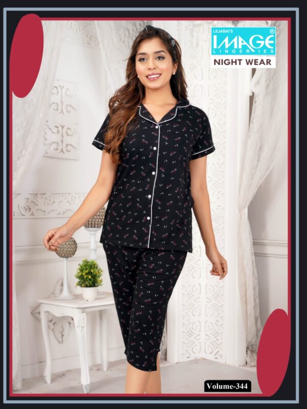 Sinker caller print capri set SN 7772 (Vol - 344)