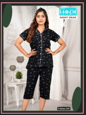 Sinker caller print capri set SN 7772 (Vol - 344) - Image 4