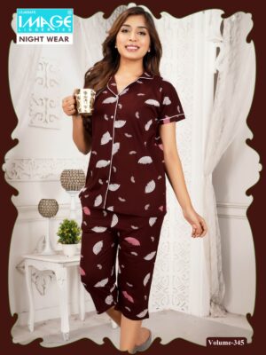 Sinker caller print capri set SN 7772 (Vol - 345) - Image 4