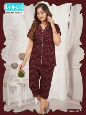 Sinker caller print capri set SN 7772 (Vol - 345) - Image 7